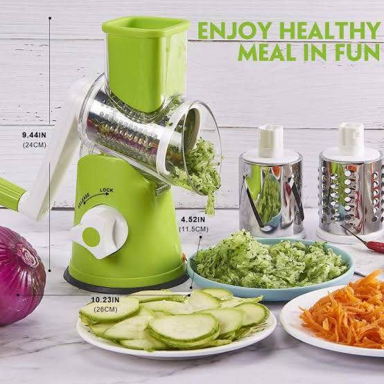 Vegetable cutter 3 in 1 Drum Cutter Kitchen tool