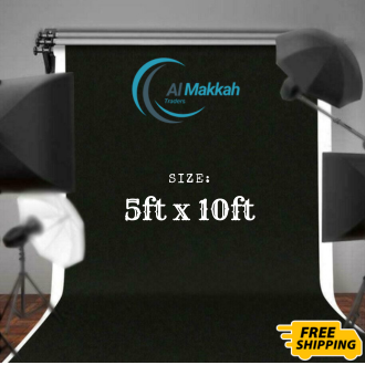 Black Screen Chroma Key | 10ft x 5ft