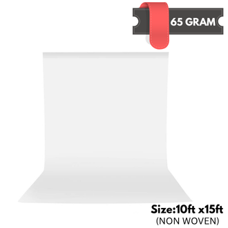 White Screen Chroma Key Background | 10ft x 15ft