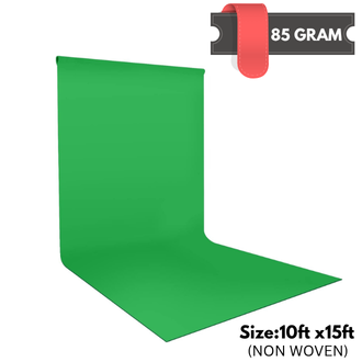 Green Screen Chroma Key Background | 10ft x 15ft