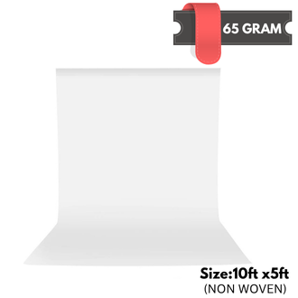 White screen chroma key | 10ft x 5ft
