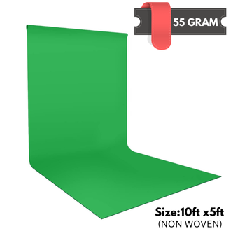 Chroma key Professional Green Screen | 5ft x 10ft