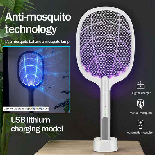 Home Rechargeable Mosquito & Flying Insect Killer Racket