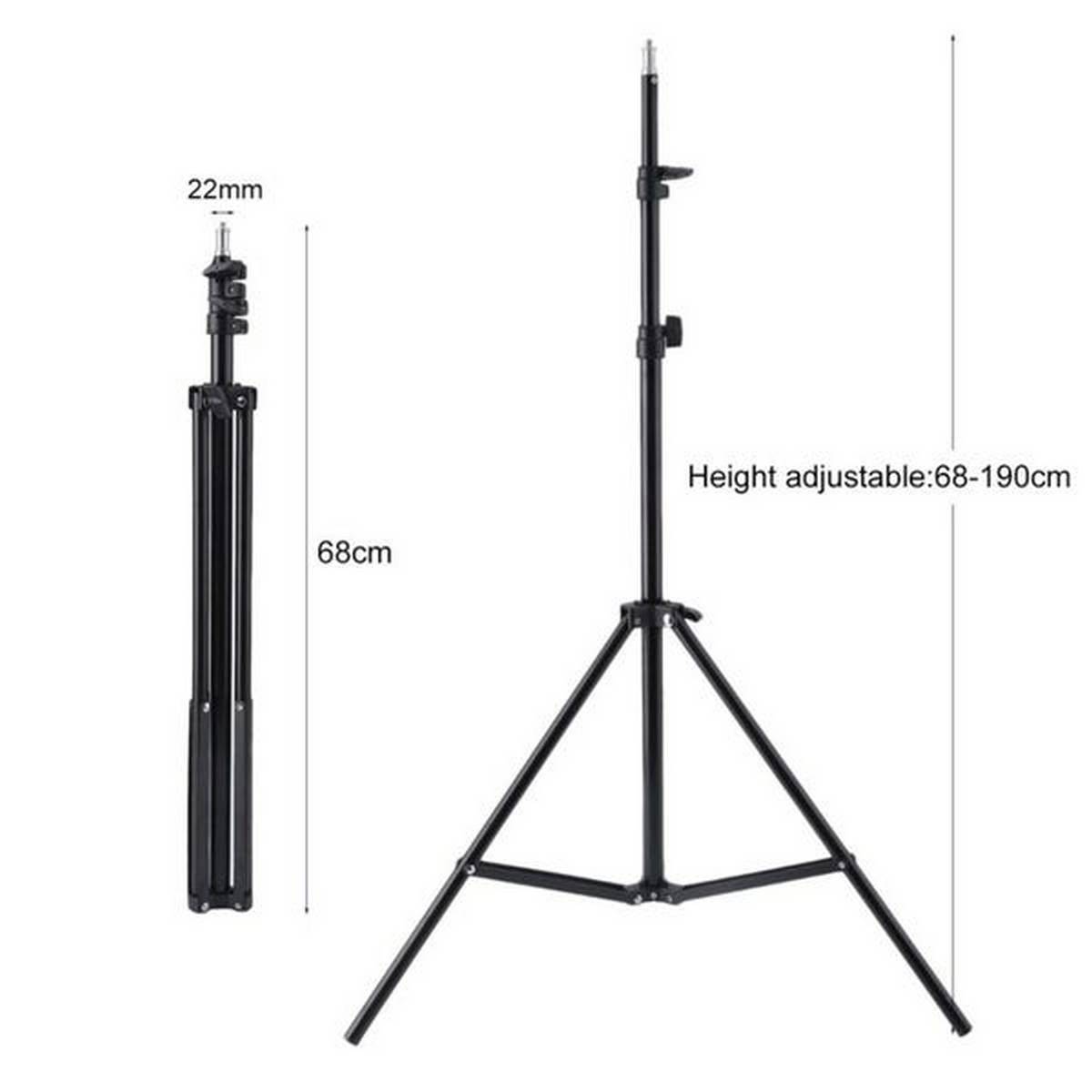 2.1M - 7ft Tripod Stand for Ring Light - Ringlight Photo