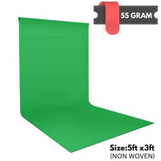 Green Screen Chroma Key Background 5ft x 3ft