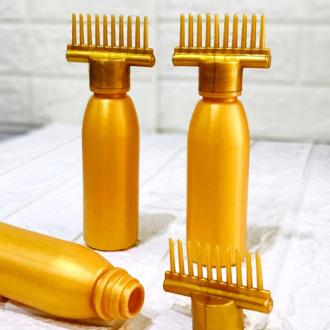 Hair Oil Selfie Bottle - Hair Dye Bottle - Root Comb Applicator Bottle