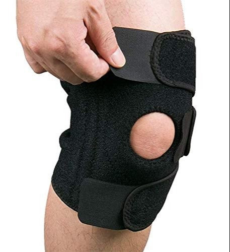 Adjustable Knee Support Compression Sleeve for Pain Relief
