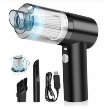 3 in 1 Car Mini Vacuum Cleaner