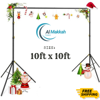 Frame Stands for Chroma Key Studio Backdrop 10ft x 10ft