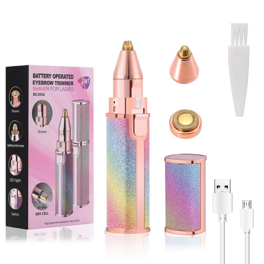 2in1 Rechargeable flawless hair removal machine